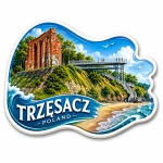 Magnes pamiątkowy Trzęsacz