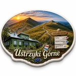 Magnes pamiątkowy Ustrzyki Górne