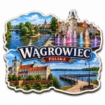 Magnes pamiątkowy Wągrowiec