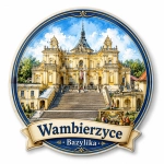 Magnes pamiątkowy Wambierzyce – Bazylika