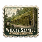 Magnes pamiątkowy Wilczy Szaniec