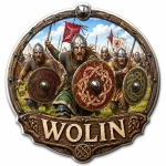 Magnes turystyczny z motywem wikingów – Wolin