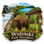 Pamiątkowy magnes Woliński Park Narodowy