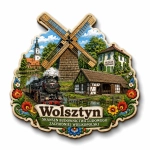 Magnes turystyczny Wolsztyn z motywem regionalnym