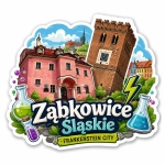 Pamiątkowy magnes Ząbkowice Śląskie – Frankenstein City