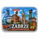 Magnes pamiątkowy Zabrze z nadrukiem UV