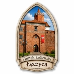 Magnes pamiątkowy Zamek Królewski w Łęczycy
