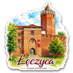 Magnes pamiątkowy Zamek Królewski w Łęczycy