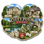 Magnes pamiątkowy Złoty Potok
