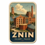 Magnes żniński z fabryką cukrowniczą