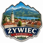 Magnes pamiątkowy Żywiec