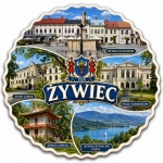 Magnes pamiątkowy z Żywca