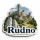 Pamiątkowy magnes Rudno z motywem zamku