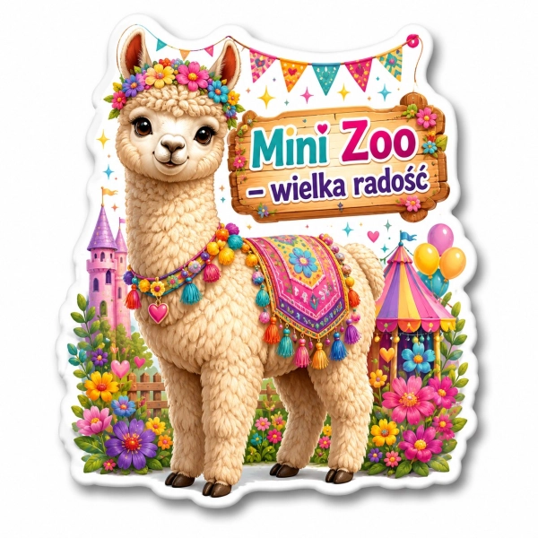 Alpaka z Mini Zoo - wielka radość