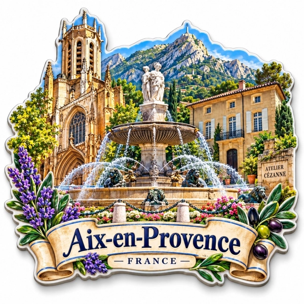 Magnes pamiątkowy Aix-en-Provence