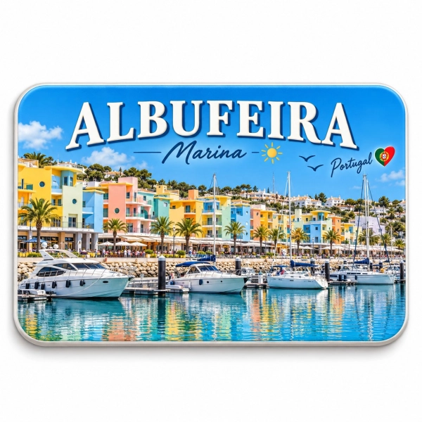 Magnes pamiątkowy Albufeira Marina