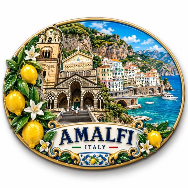 Magnes pamiątkowy Amalfi, Włochy