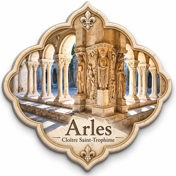 Magnes pamiątkowy Arles