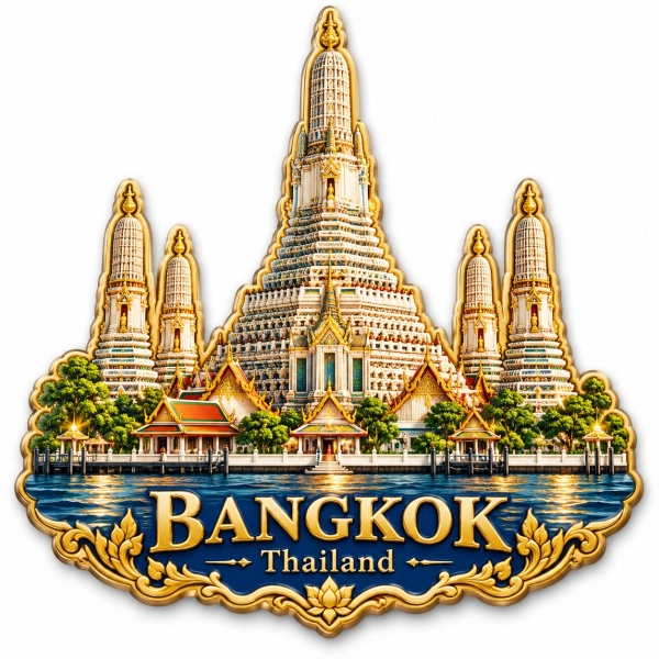 Magnes pamiątkowy Bangkok