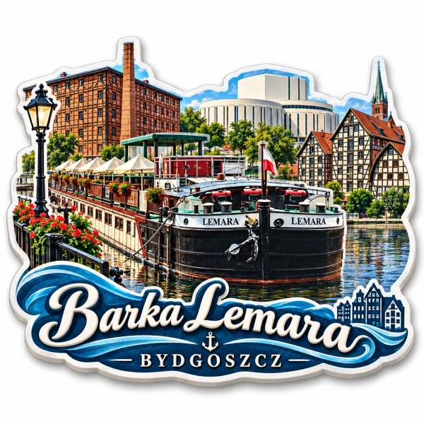 Magnes pamiątkowy Barka Lemara