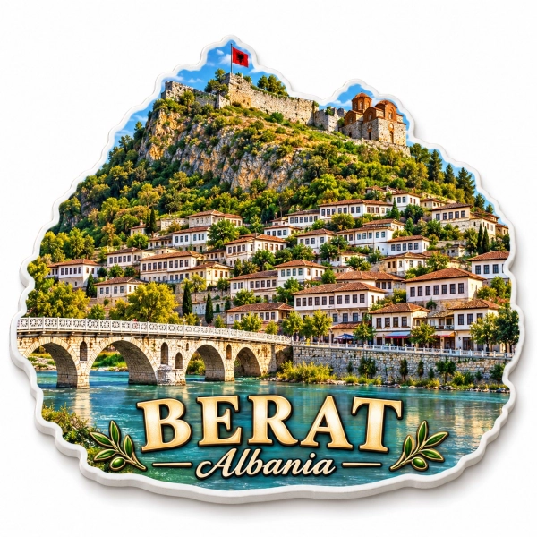 Magnes pamiątkowy Berat, Albania