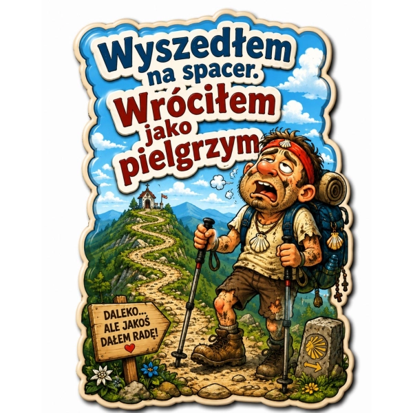 Magnes pielgrzym na szlaku