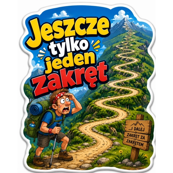Magnes turystyczny - jeszcze tylko jeden zakręt