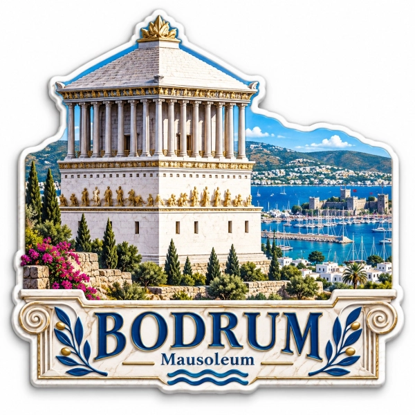 Magnes pamiątkowy Bodrum Mausoleum
