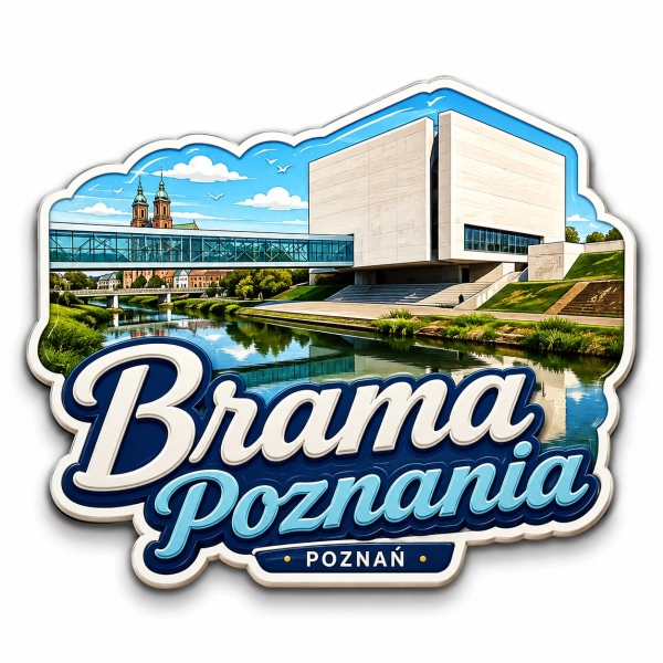 Magnes pamiątkowy Brama Poznania