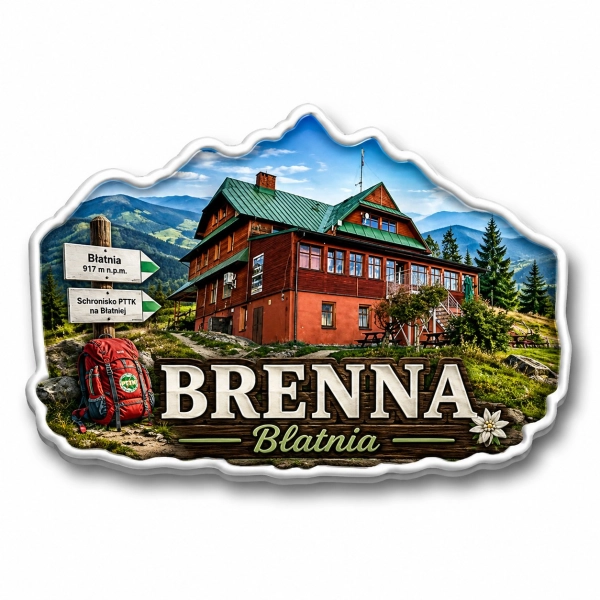 Magnes pamiątkowy Brenna