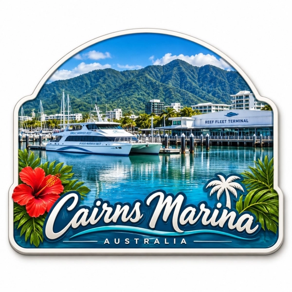Pamiątkowy magnes Cairns Australia