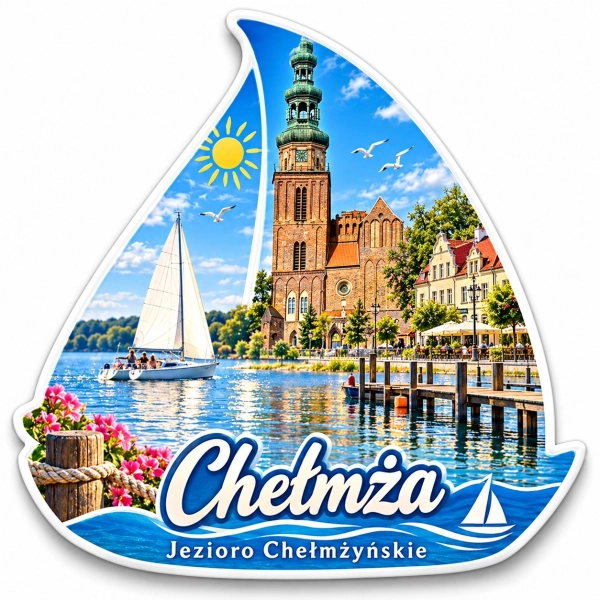 Magnes pamiątkowy Chełmża