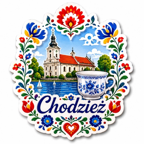 Magnes Chodzież – pamiątkowy motyw krajobrazowy