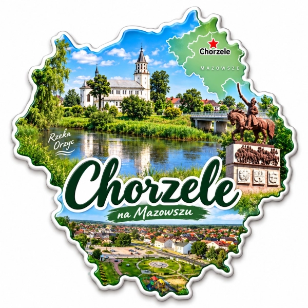 Magnes pamiątkowy Chorzele