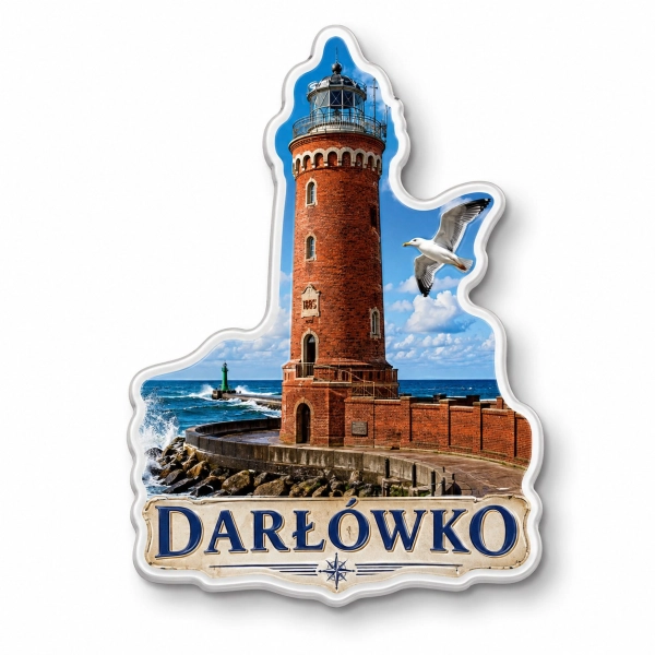 Magnes pamiątkowy Darłówko