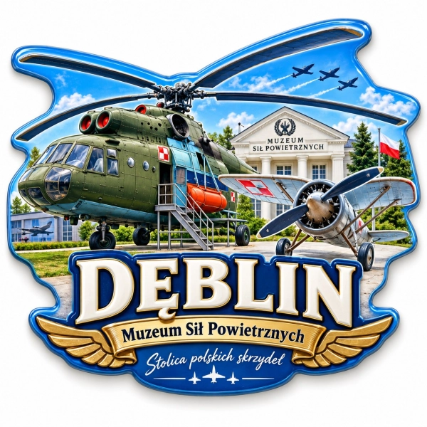 Magnes pamiątkowy Dęblin