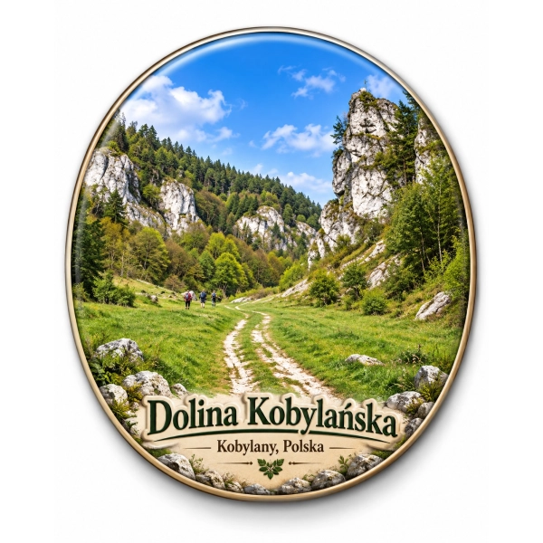 Magnes pamiątkowy Dolina Kobylańska
