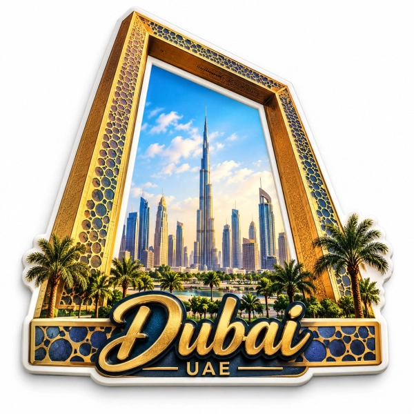 Magnes pamiątkowy Dubaj – Burdż Chalifa