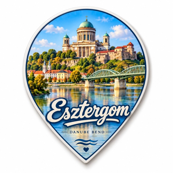 Magnes pamiątkowy Esztergom