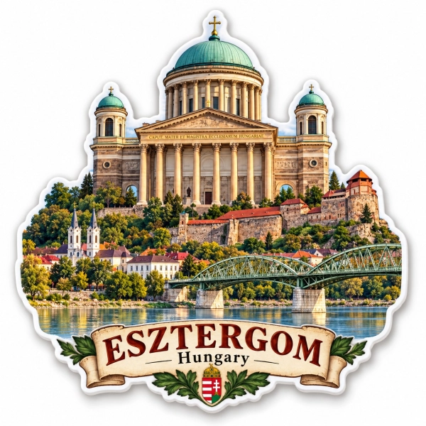 Pamiątkowy magnes Esztergom