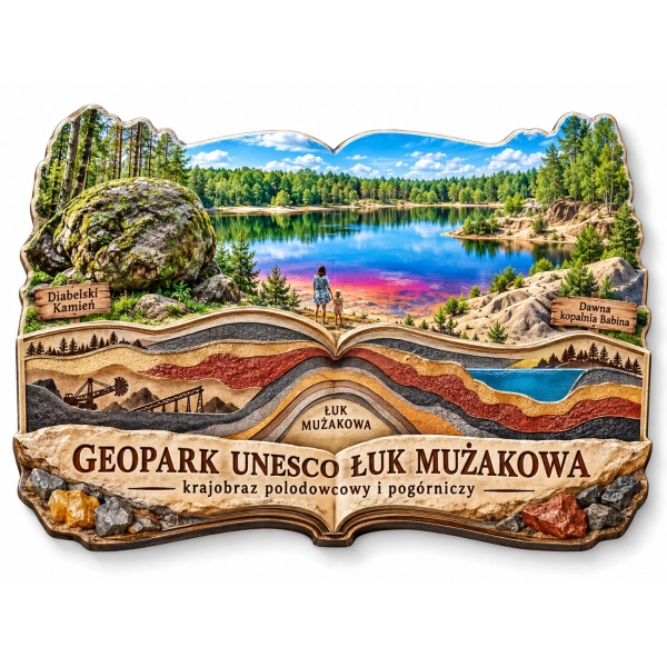 Magnes Geopark Łuk Mużakowa – polska część