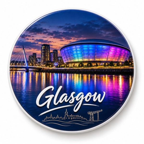 Magnes pamiątkowy Glasgow