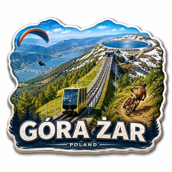 Magnes pamiątkowy Góra Żar
