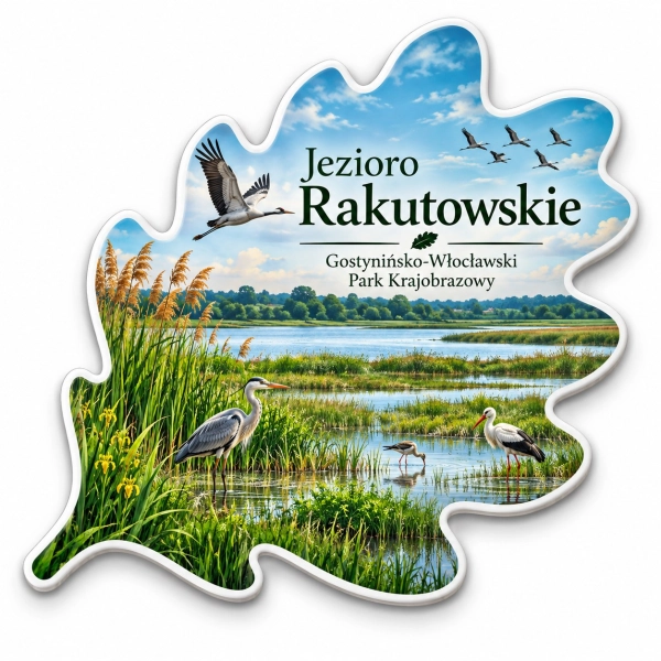 Magnes pamiątkowy Gostynińsko-Włocławski Park Krajobrazowy