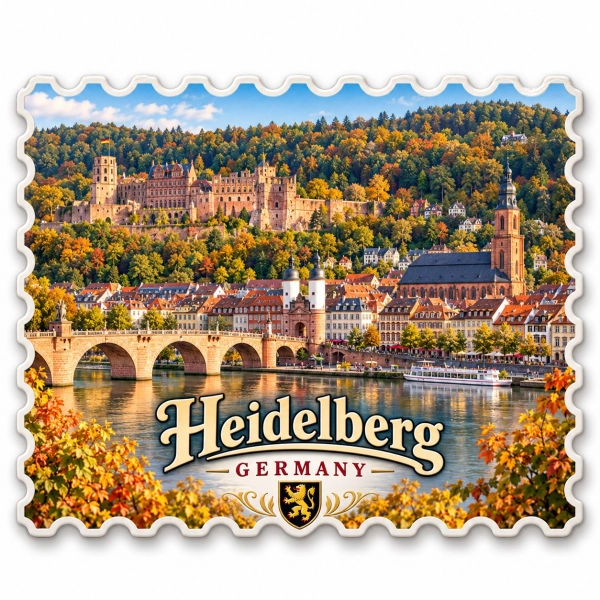 Magnes pamiątkowy Heidelberg – Niemcy