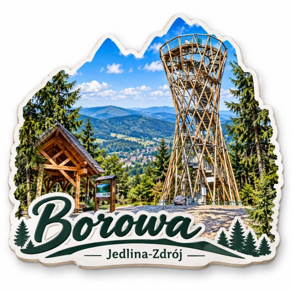 Magnes pamiątkowy Jedlina-Zdrój