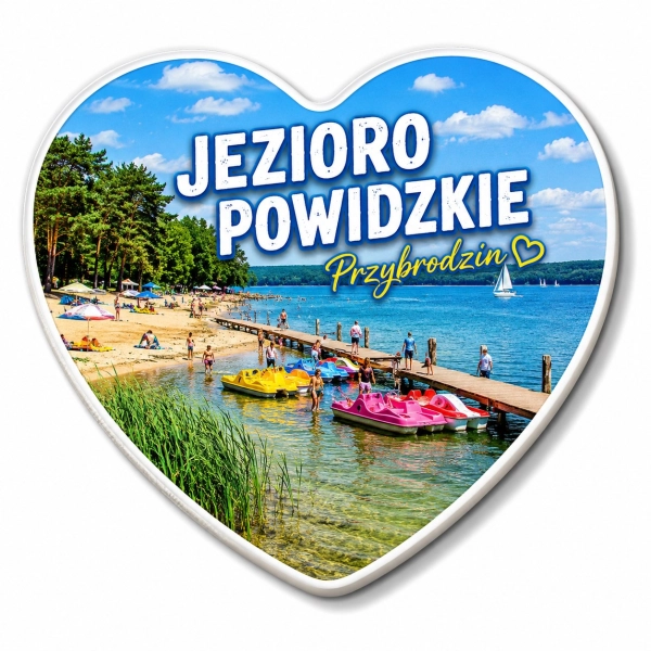 Magnes pamiątkowy Jezioro Powidzkie
