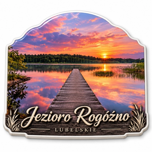 Magnes pamiątkowy Jezioro Rogóźno