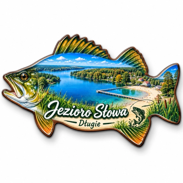 Magnes pamiątkowy Jezioro Słowa