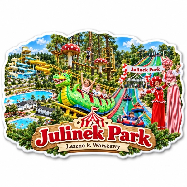 Pamiątkowy magnes Julinek Park